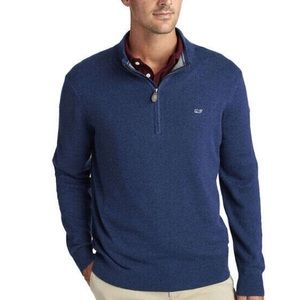 Deep Navy Palm Beach 1/4 Zip Sweater